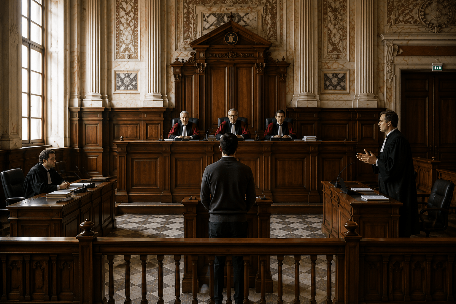 Tribunal Correctionnel et Cour d'Assises